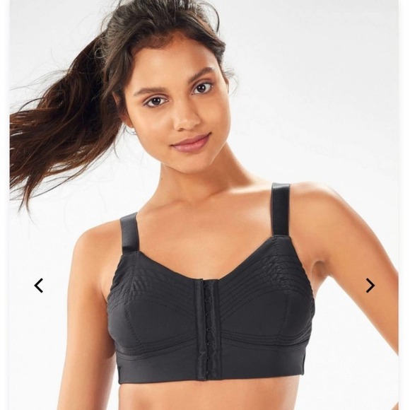FABLETICS Ines Low Impact Sports Bra Coal - Picture 3 of 6